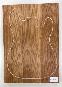 Body Swamp Ash, 3-pcs., Choco, Unique Piece #175